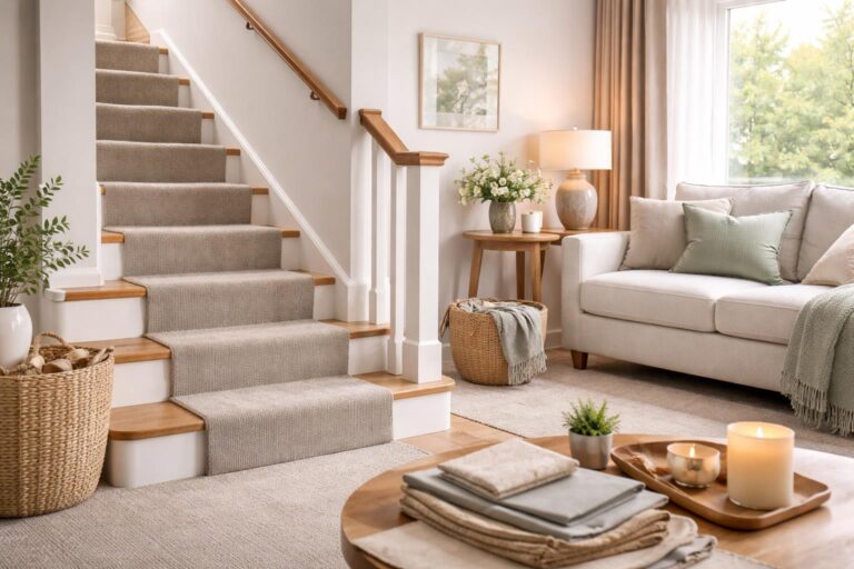 Home Invloed van stoffen en materialen op sfeer in huis - warme texturen en bekleding in modern interieur